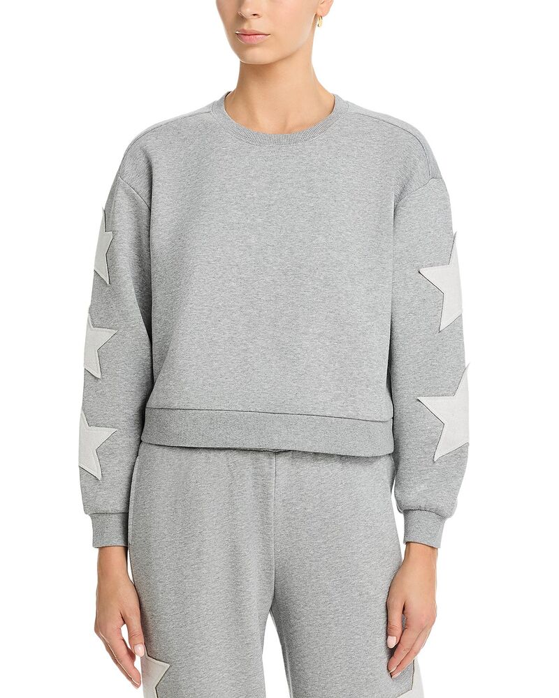 ヴィンテージハバナ レディース アウター パーカー・スウェット クルーネック パイル シャツ Vintage Havana Moon Grey Reverse Terry Crewneck Sweatshirt Grey グレー
