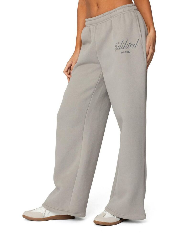 アディクテッド レディース ボトムス カジュアルパンツ スウェットパンツ Get Edikted Sweatpants Gray グレー|ReVida 店