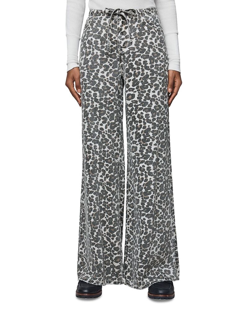 スプレンディット レディース ボトムス カジュアルパンツ プリント デニム Splendid Lounge Denim Leopard Print Pants Leopard Print アニマル 15,251円