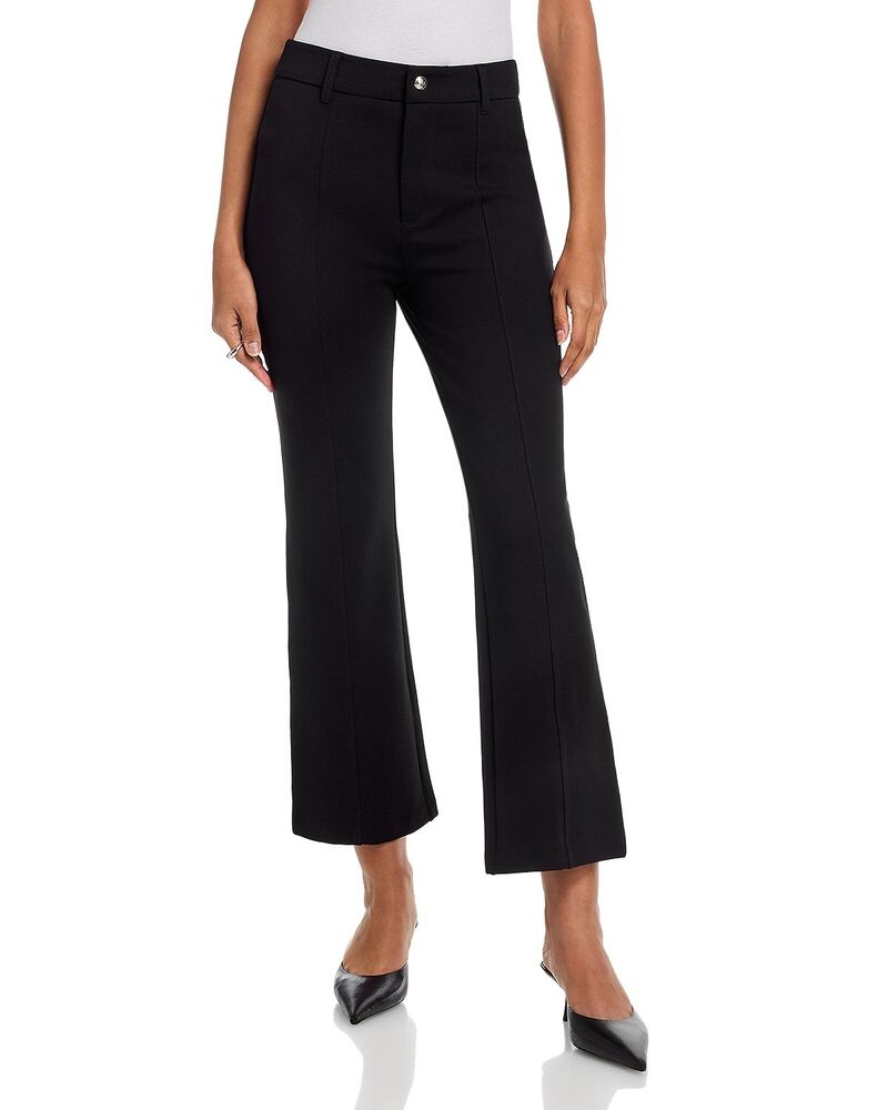 ペイジ レディース ボトムス カジュアルパンツ ブーツカット クロップド ブーツ PAIGE Nixie Cropped Bootcut Pants Black ブラック|ReVida 店