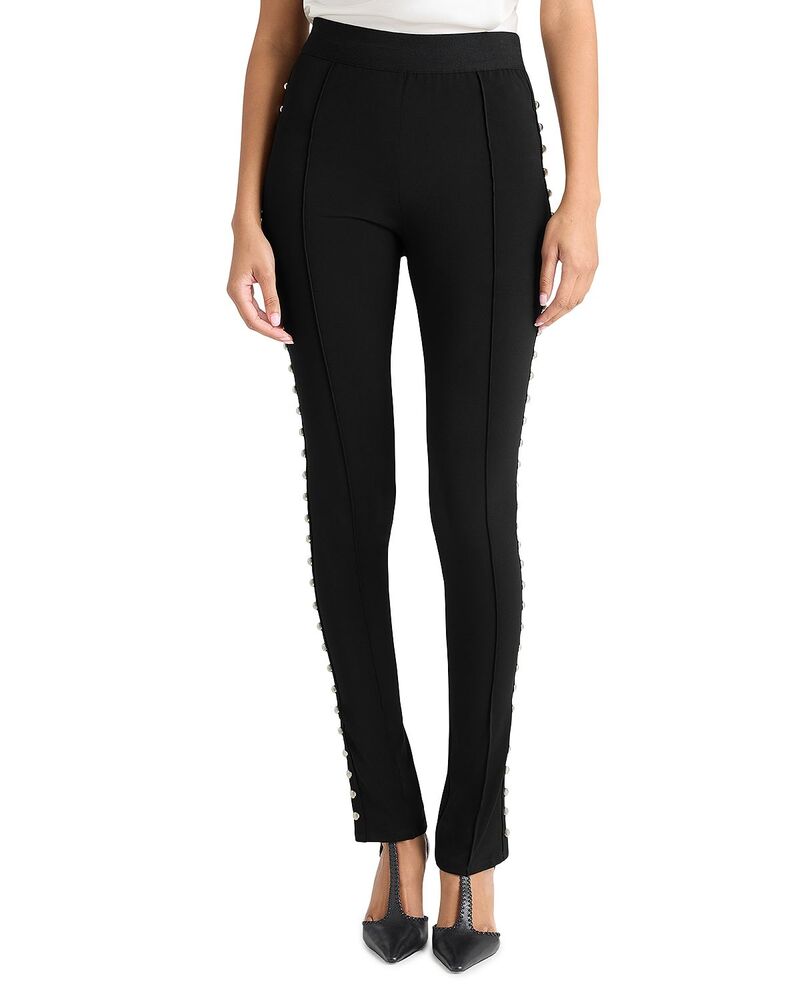 サンク ア セプト レディース ボトムス カジュアルパンツ Cinq ? Sept Percy Studded Pants Black ブラック 43,420円