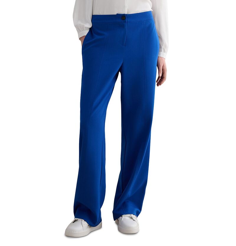 ホッブスロンドン レディース ボトムス カジュアルパンツ ワイドレッグ HOBBS LONDON Martine Wide Leg Pants True Blue ブルー