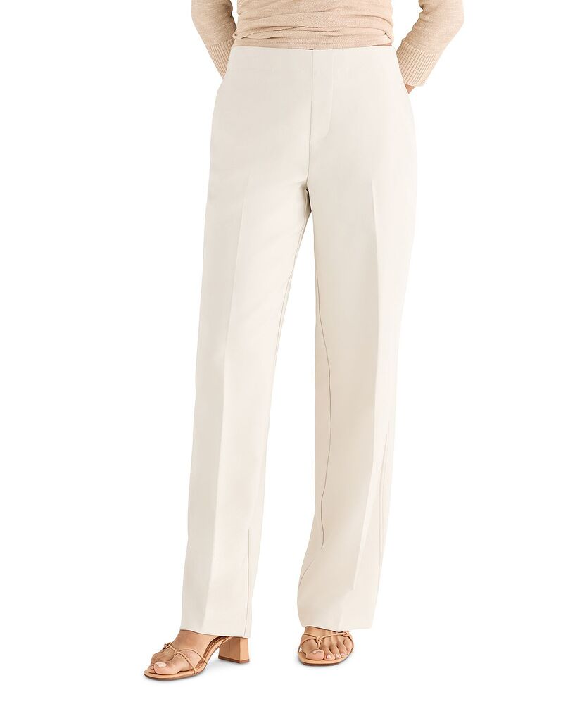 ニックプラスゾーイ レディース ボトムス カジュアルパンツ ワイドレッグ NIC+ZOE Lenox Wide Leg Accent Stitch Pants Coconut 26,520円