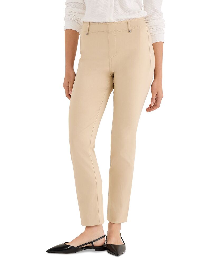 ニックプラスゾーイ レディース ボトムス カジュアルパンツ NIC+ZOE Copely Straight Wonderstretch Pants Latte