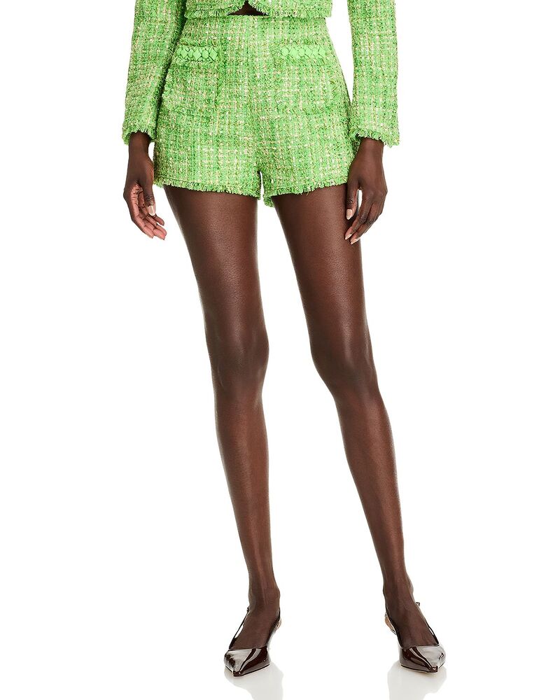 サンク ア セプト レディース ボトムス ハーフパンツ・ショーツ ショートパンツ Cinq ? Sept Lucie Boucle Racquel Shorts Thistle Green Multi グリーン