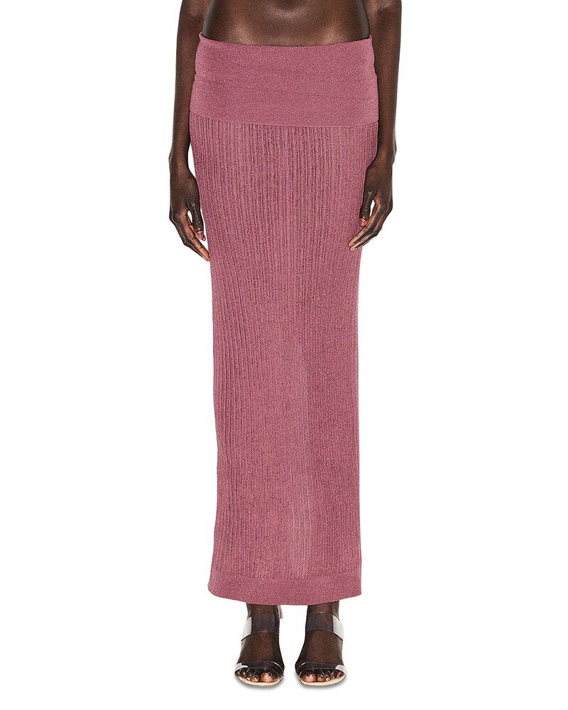 スキムズ レディース ボトムスカート シアー ニット マキシ SKIMSheer Knit Maxi Skirt Beet