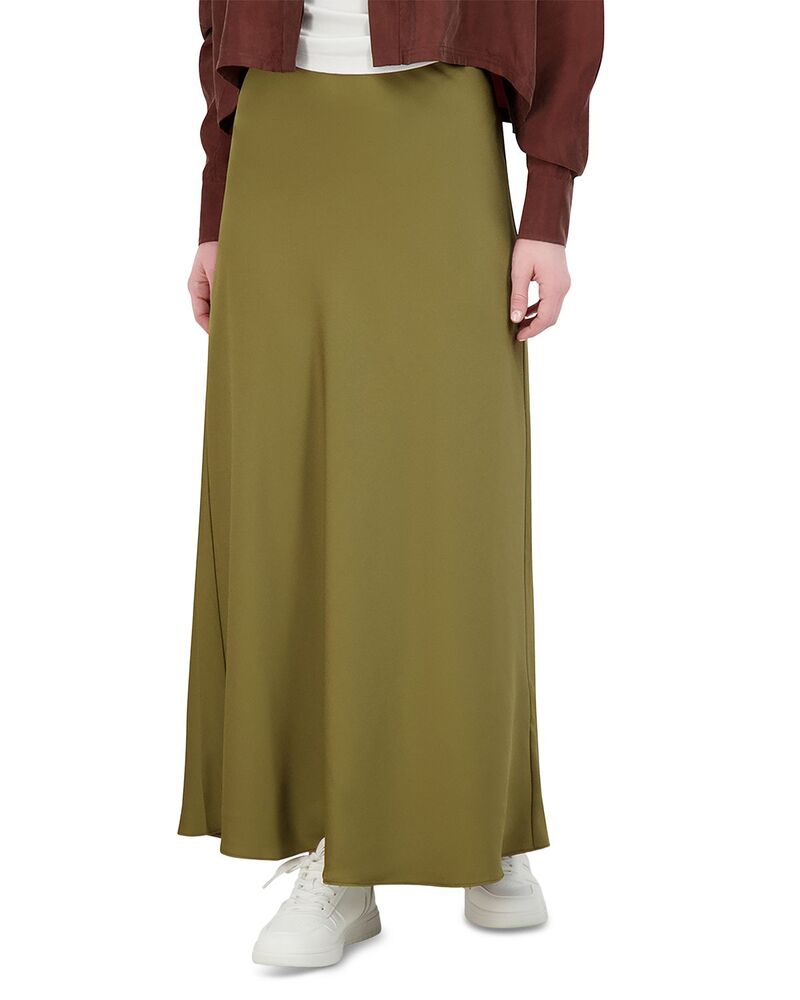 尖んがり レディース 下つ方スコート Point Slip Skirt Gold Olive オリーブ