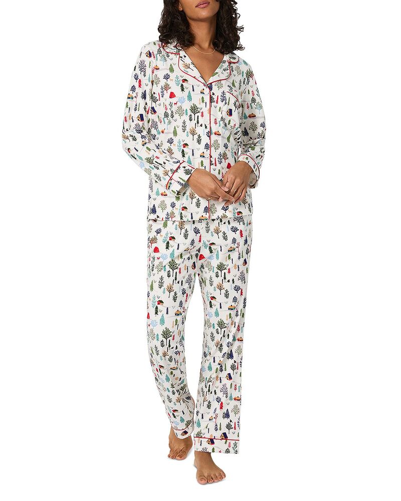 ベッドヘッドパジャマ レディース アウター パーカー・スウェット BedHead Pajamas Long Sleeve Classic Pajama Set - Exclusive North Woods Retreat｜ReVida 店