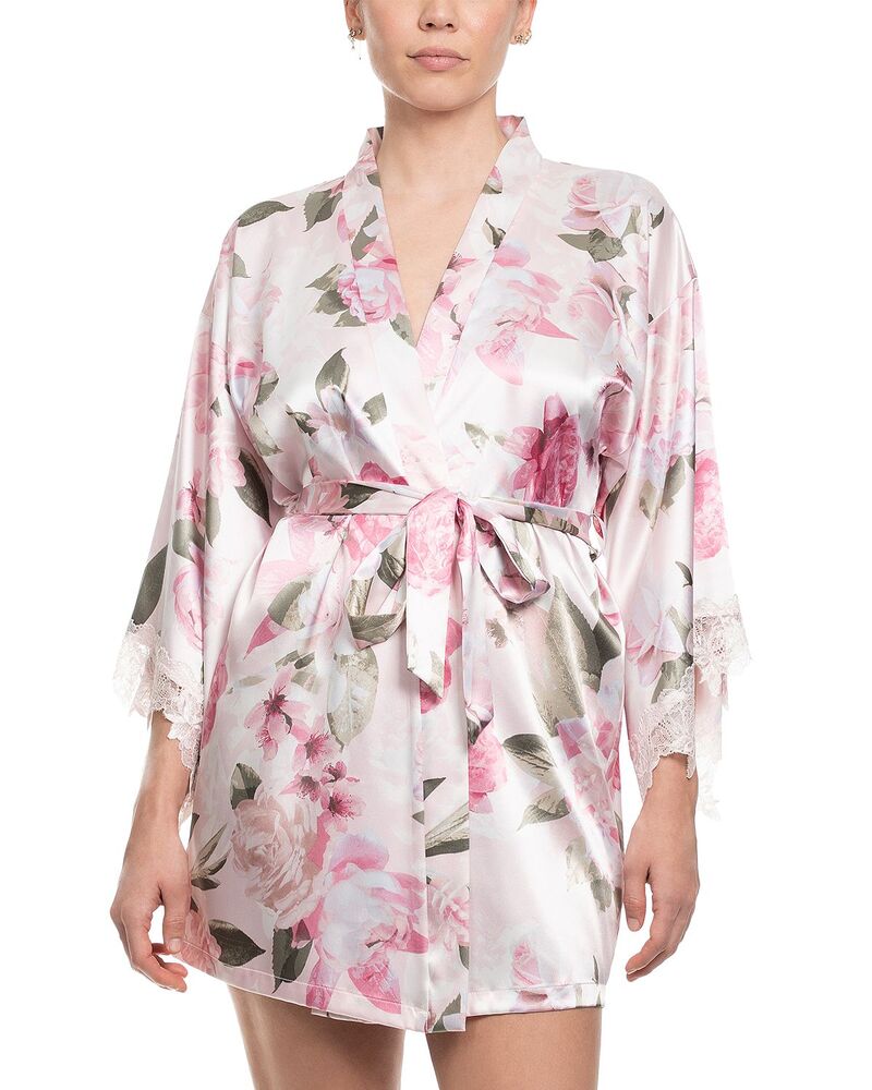 インブルーム レディース アンダーウェア ナイトウェア サテン In Bloom by Jonquil Satin Wrapperobe Rosewater