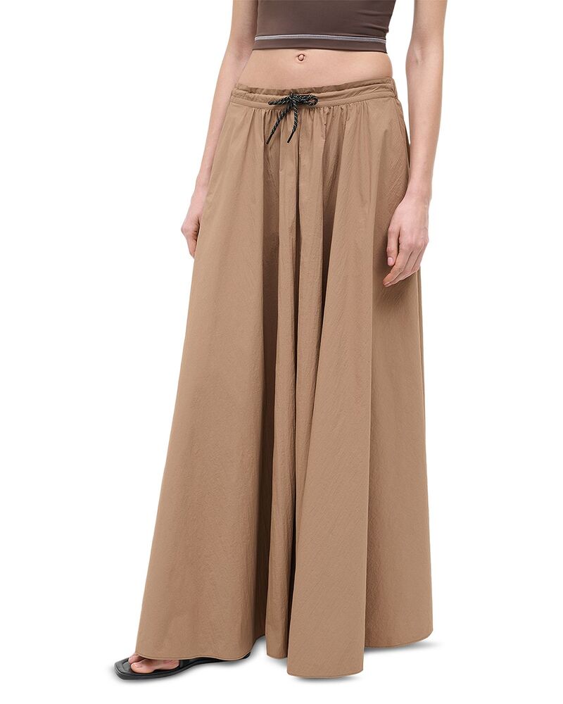 スタウド レディース ボトムスカート マキシ STAUD Eden Maxi Skirt Desert｜ReVida 店