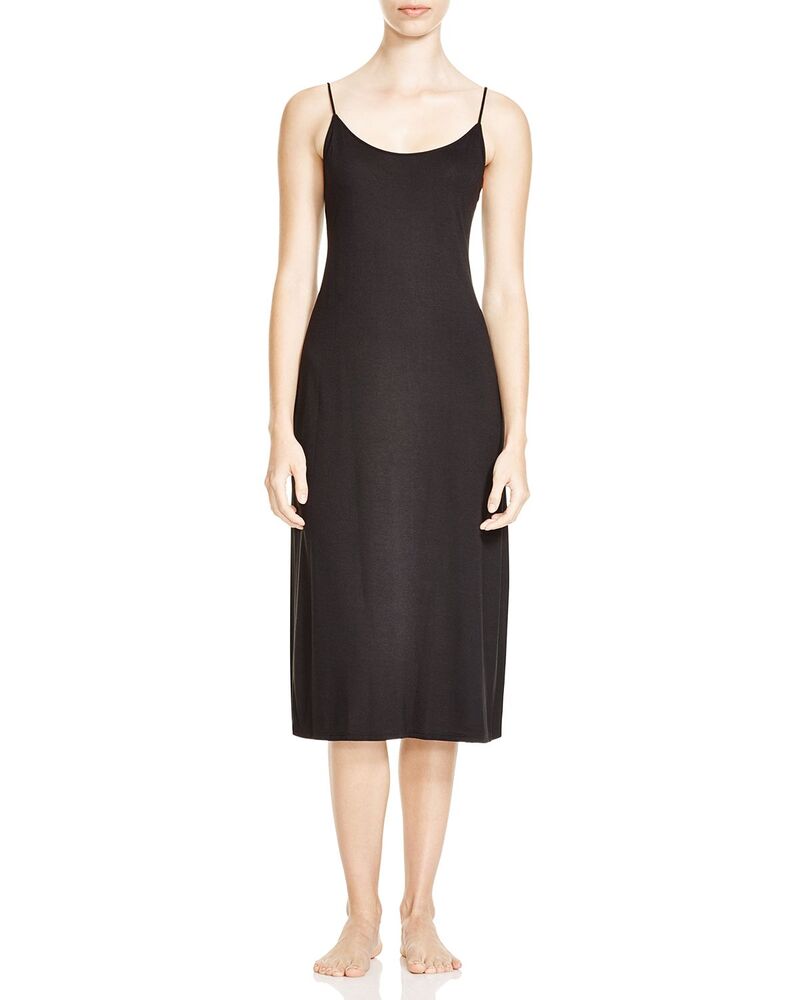 ナトリ レディース アンダー御召しもの ナイト爵御召しもの 編み物 Natori Shangri La Knit Gown Black 黒いこと