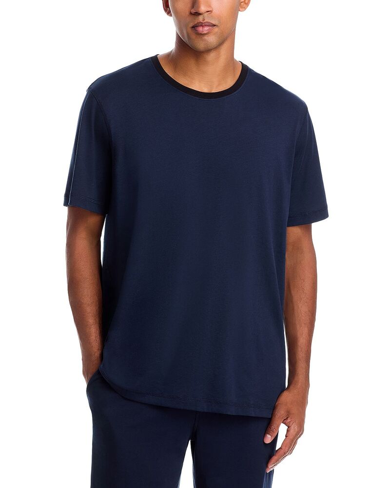 ダニエルブチュラー メンズ トップス Tシャツ Daniel Buchler Peruvian Pima Short Sleeve Tee Midnight|ReVida 店