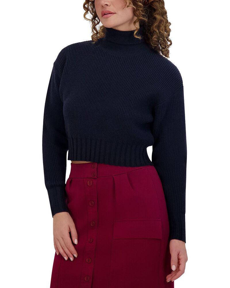 ポイント レディース アウター ニット・セーター Point Chunky Dolman Sweater Navy ネイビー