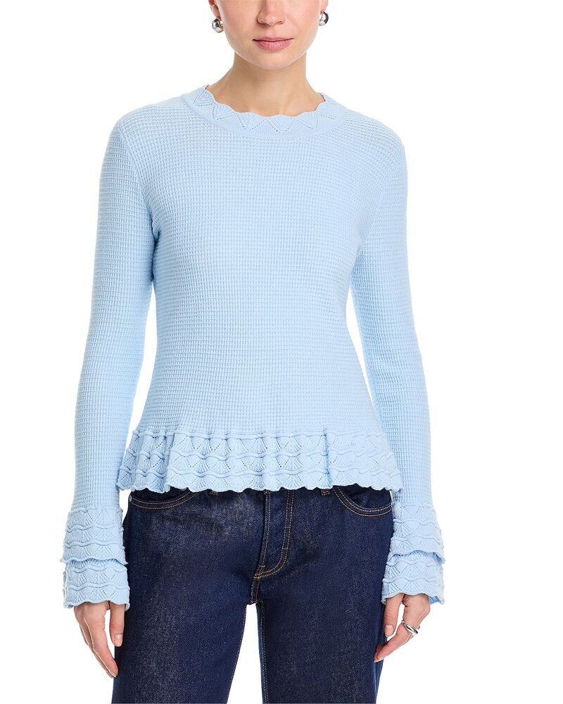 ジェネレーションラブ レディース アウター ニット・セーター Generation Love Lorena Sweater Light Blue ブルー