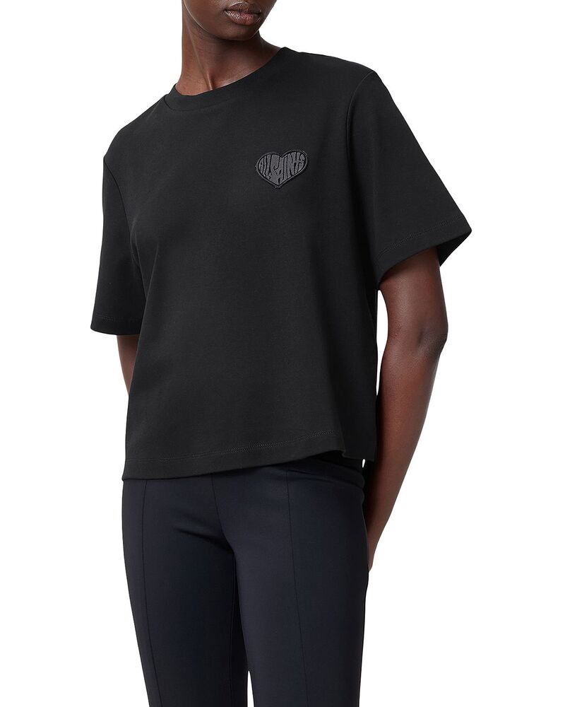 オールセインツ レディース トップス Tシャツ ALLSAINTS Lover Lisa Tee Black ブラック