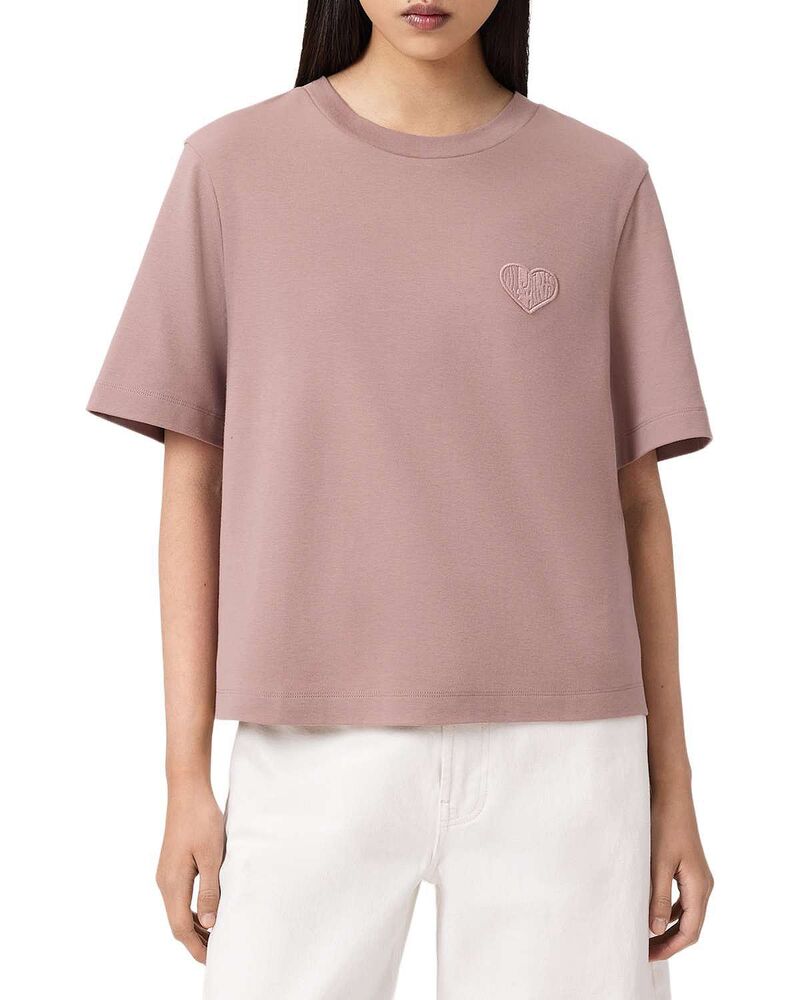 オールセインツ レディース トップス Tシャツ ALLSAINTS Lover Lisa Tee Dusty Lilac ライラック