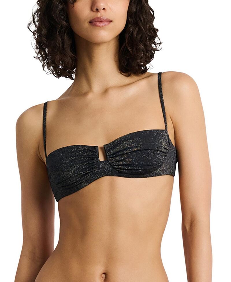 オニア レディース 水着 トップのみ Onialessia Bikini Top Black ブラック
