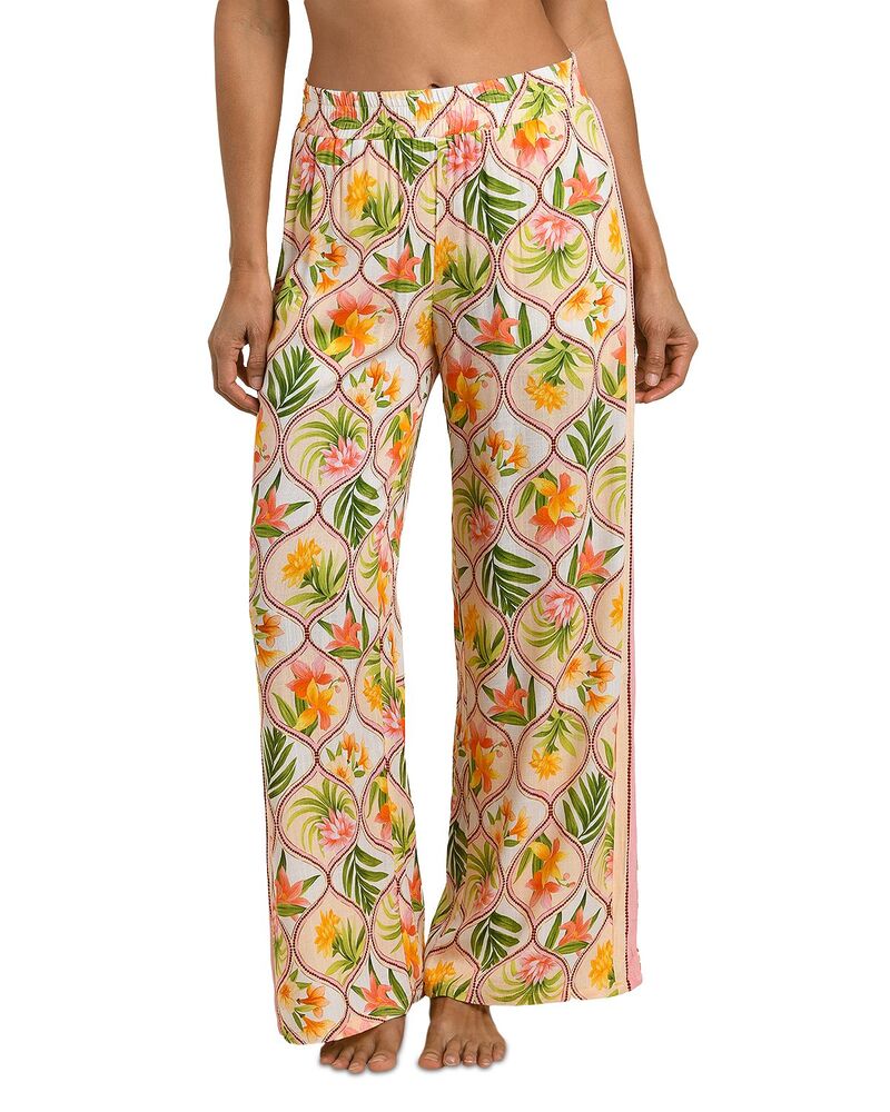 ラブランカ レディース ボトムス カジュアルパンツ ワイドレッグ La Blanca Palm Wide Leg Pants Multi マルチカラー|ReVida 店