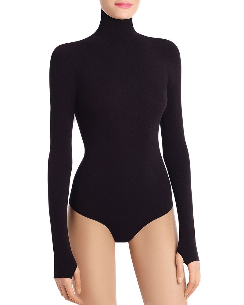 コマンドー レディース アウター ニット・セータートルネック ボディースーツ Commando Balleturtleneck Bodysuit Black ブラック