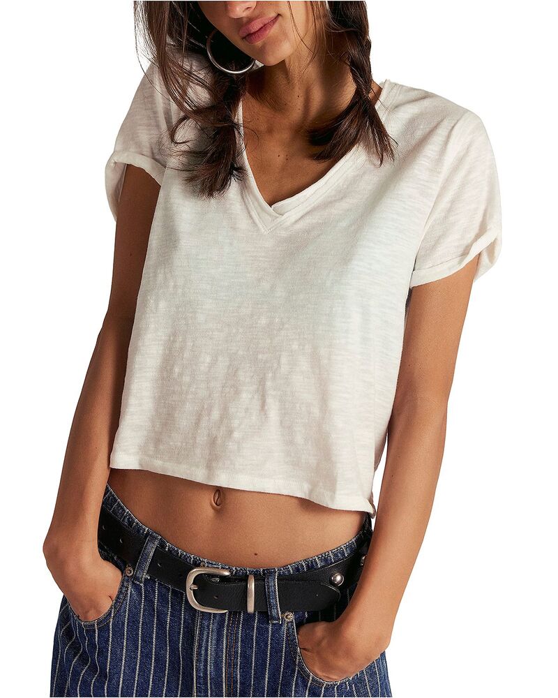 フリーピープル レディース トップス プルオーバー Free People Take 2 Tee Clean Ivory 象牙色