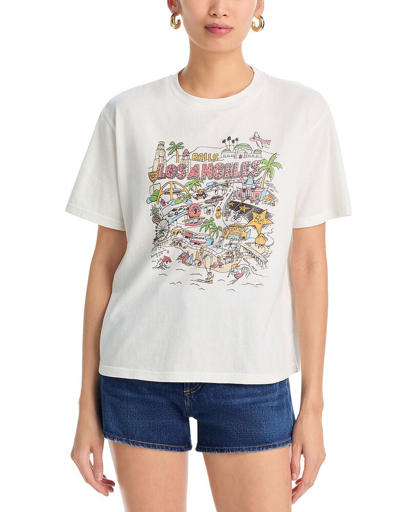 レイルズ レディース トップス Tシャツ Railsouvenir Tee - Exclusive Los Angeles