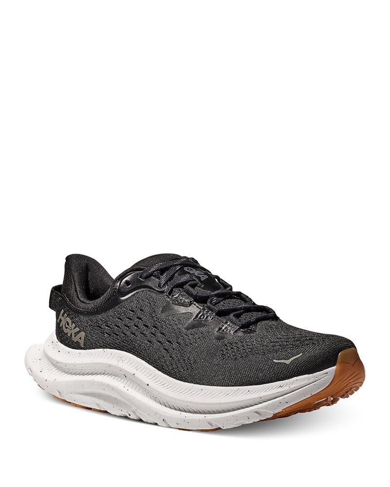 ホカオネオネ レディース シューズ スニーカー HOKA Women's Kawana 2 Low Top Trainer Sneakers Black/White ホワイト
