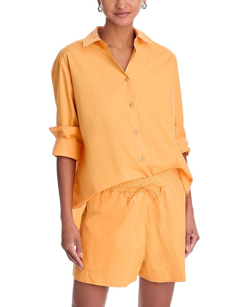 フレンチコネクション レディース トップス シャツ FRENCH CONNECTION Rhodes Poplin Shirt Clementine