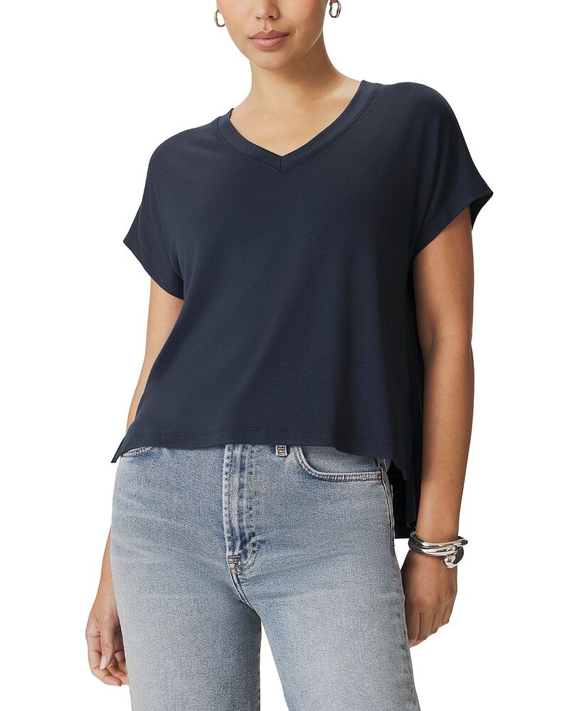 スプレンディット レディース トップス シャツ Vネック Splendid Amaya V Neck Top Mood Indigo インディゴ