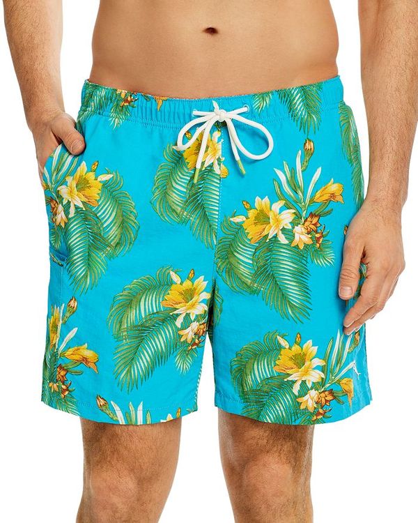 トッミーバハマ メンズ 半下穿 短パン スイムスーツ Tropical Leaf Swim Trunks Pool Party Blue 送料無料 サイズ取換る無料 トッミーバハマ メンズ 水着 ハーフパンツ ショーツ Pool Party Blue World Odyssey Com