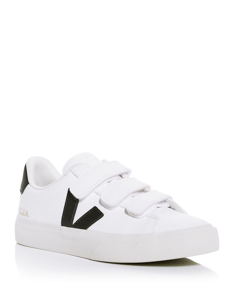 ヴェジャ レディース シューズ スニーカー VEJA Women's Recife Low Top Sneakers White/Black ホワイト|ReVida 店