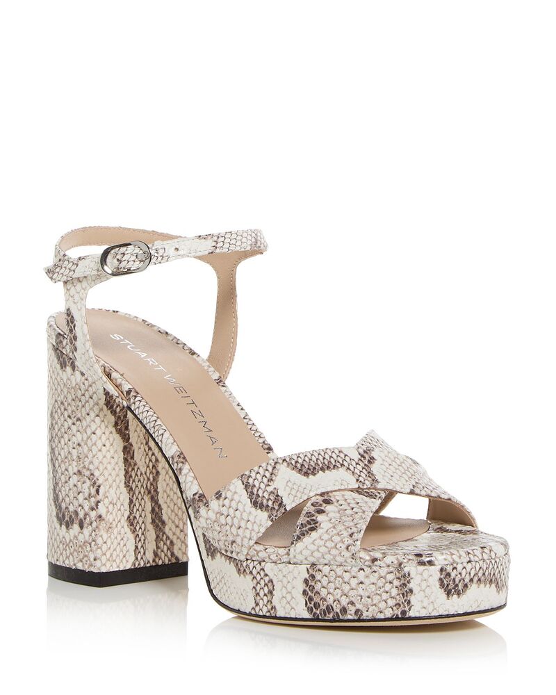 スチュアート ワイツマン レディース シューズ サンダル プラットフォーム Stuart Weitzman Women's Dayna II Platform Sandals Animal アニマル｜ReVida 店 52,080円