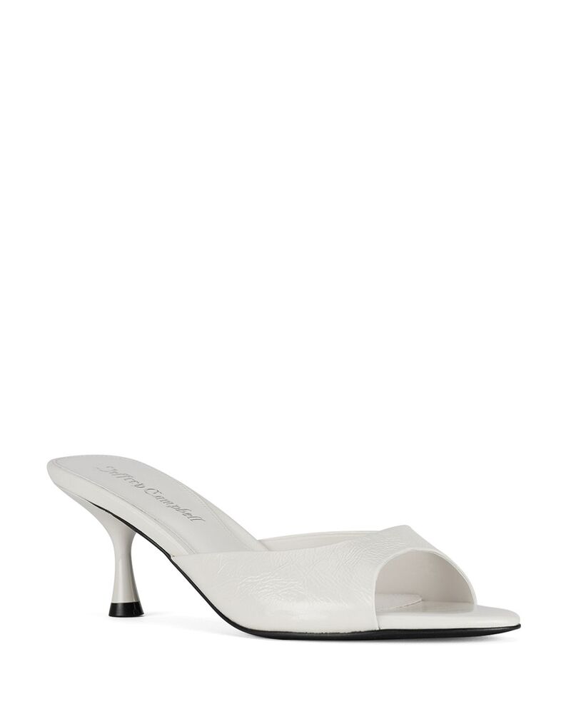 ジェフリー キャンベル レディース シューズ サンダル Jeffrey Campbell Women'spy Kid Sandals White Crinkle ホワイト|ReVida 店