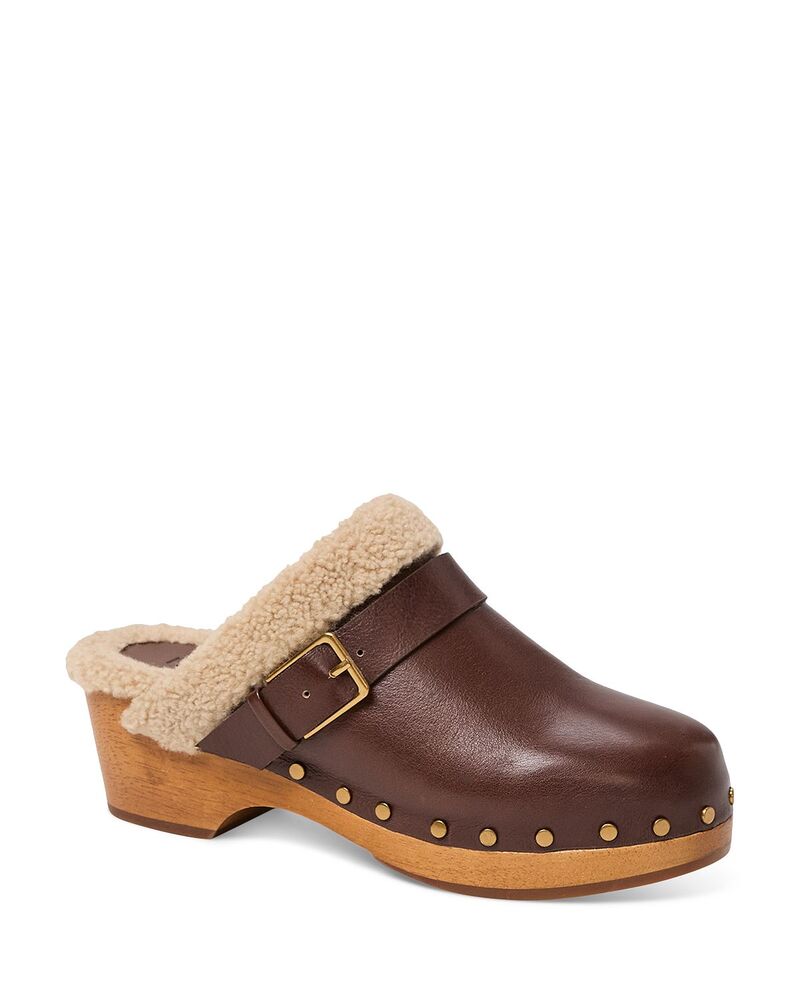 ペイジ レディース シューズ サンダル PAIGE Women's Helena Studded Buckled Mules Auburn｜ReVida 店