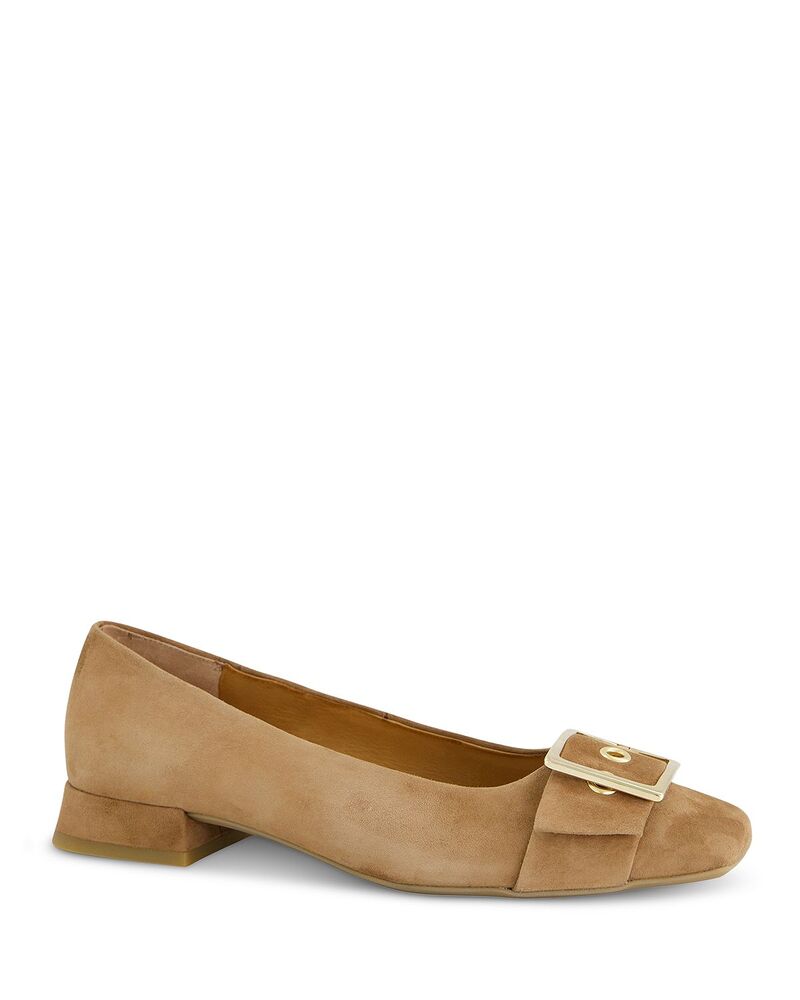 ポール・グリーン レディース シューズ パンプス Paul Green Women's Devony Flats Nut Suede｜ReVida 店
