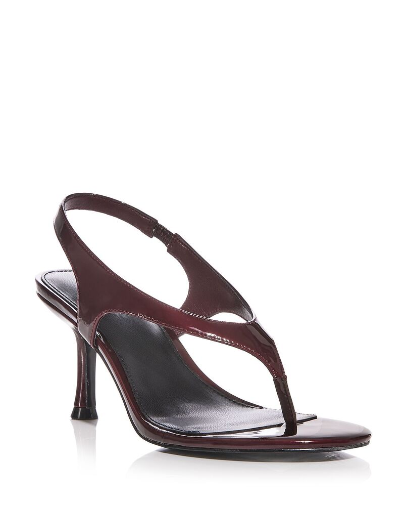 アクア レディース シューズ サンダル AQUA Women's Dana Thong Sandals - Exclusive Red Patent レッド