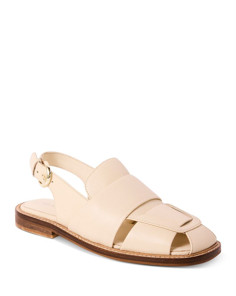 フリーピープル レディース シューズ サンダル Free People Women's Libby Square Toe Slingback Fisherman Sandals Chalk チョーク
