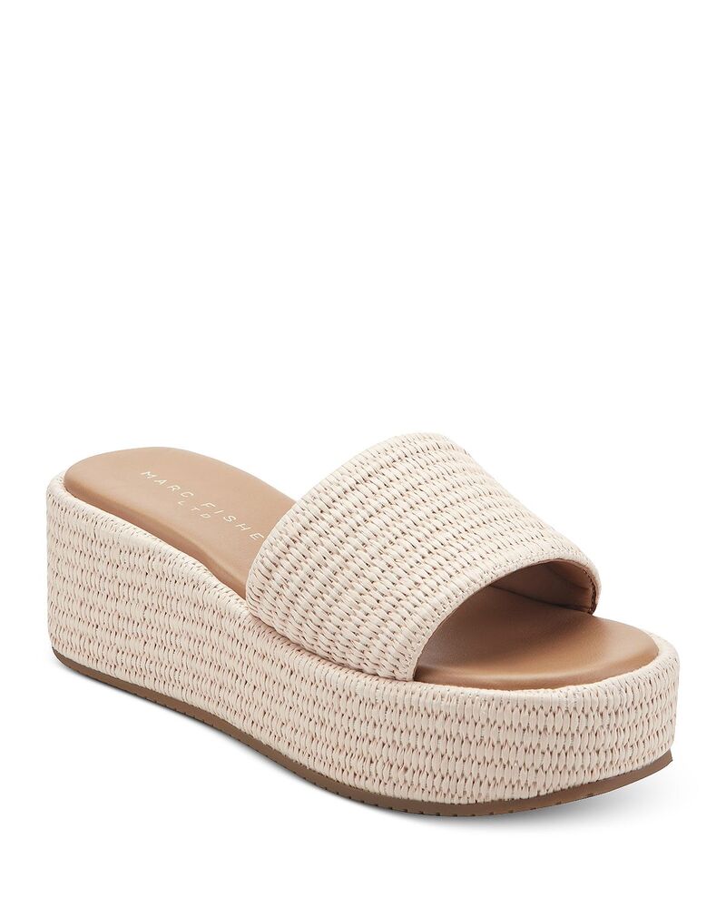 マーク・フィッシャー レディース シューズ サンダル プラットフォーム Marc Fisher LTD. Women's Daylin Platform Sandals Light Pink ピンク
