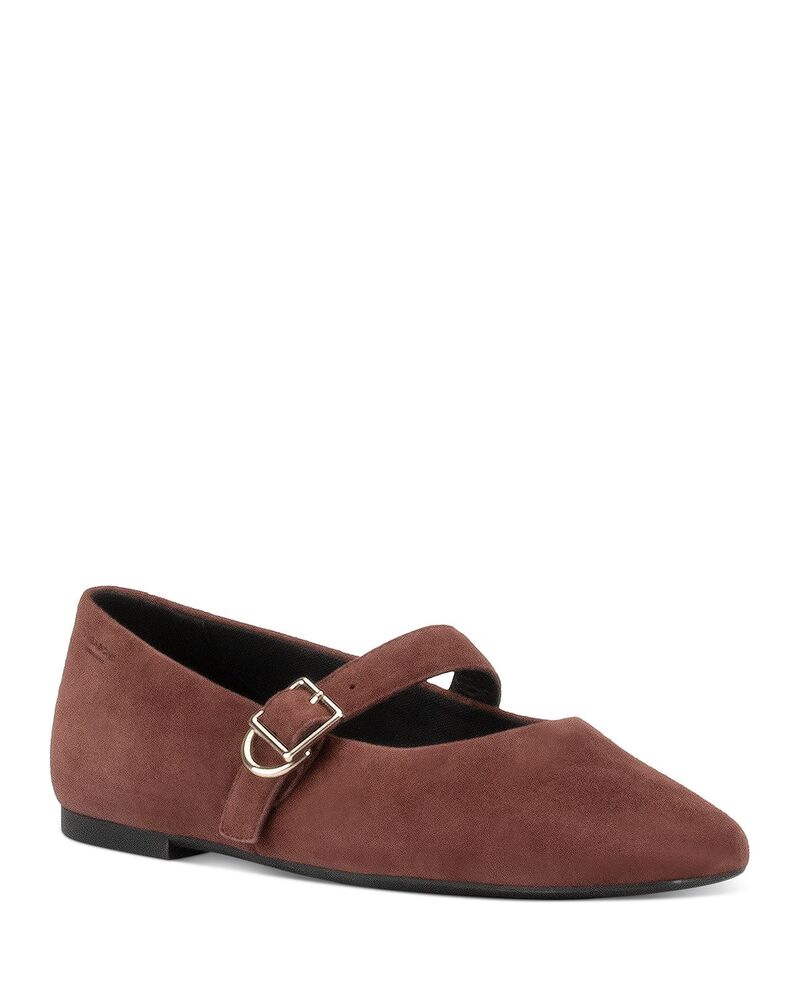 ヴァガボンド レディース シューズ パンプスエード Vagabond Shoemakers Women's Jolin Suede Mary Jane Ballet Flats Coffee コーヒー