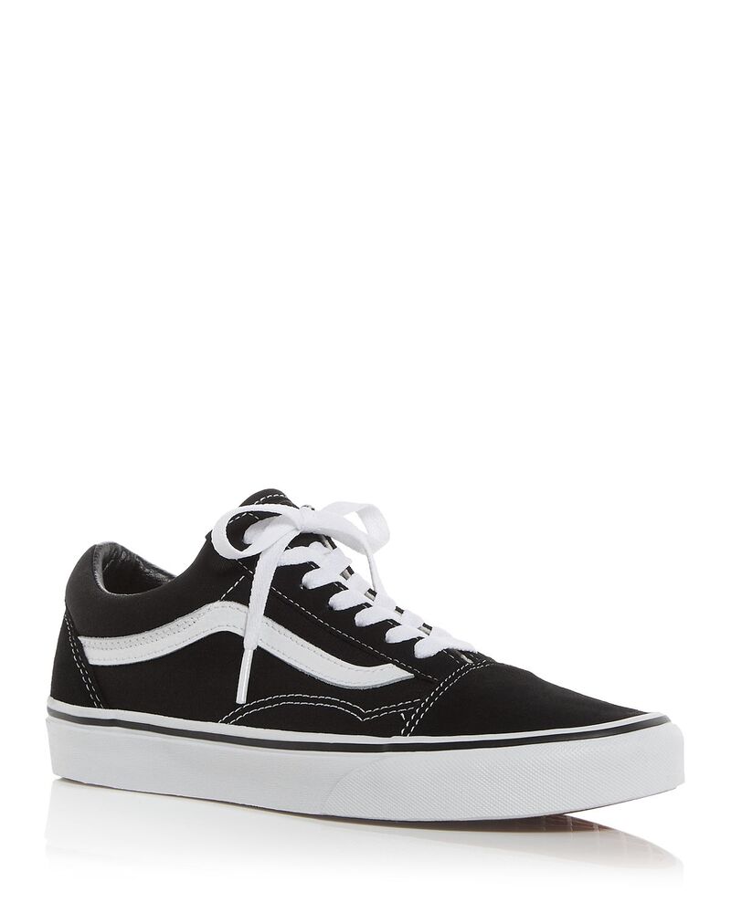 バンズ レディース シューズ スニーカー Vans Women's Old Skool Sneakers Black White ホワイト