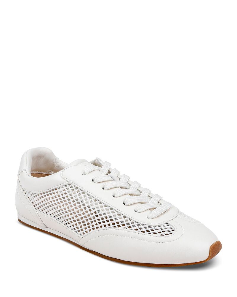 ラジャンス レディース シューズ スニーカー L'AGENCE Women's Jarah Sneakers White Leather ホワイト