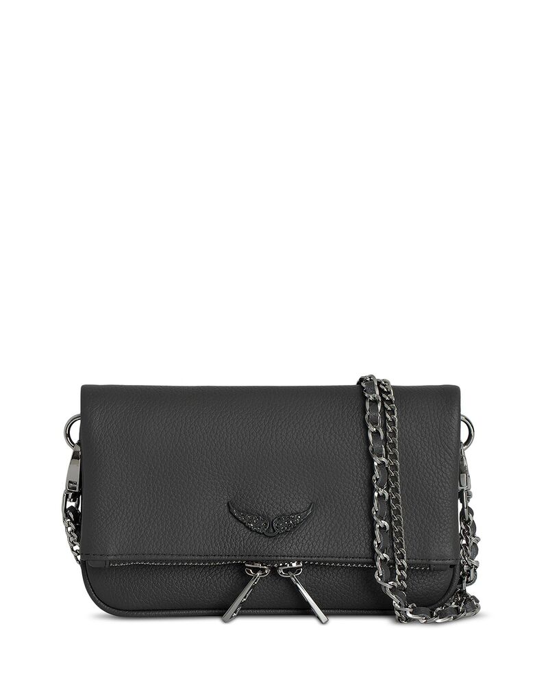 ザディグ エ ヴォルテール レディース バッグ レザー Zadig & Voltaire Rock Nano Grained Leather Crossbody Road 49,680円