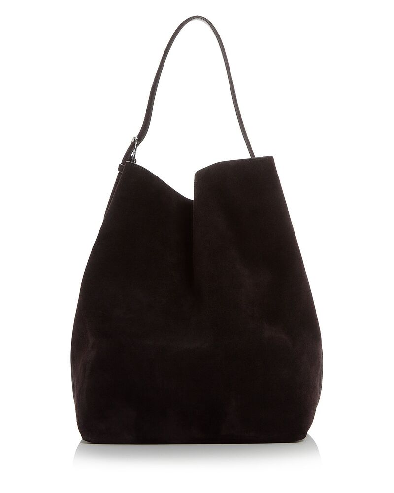 トーテム レディース バッグ スエード TOTEME Belted Suede Tote Chocolate チョコレート