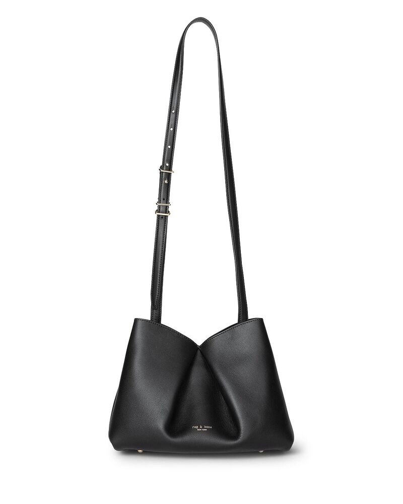 ラグアンドボーン レディース バッグ レザー rag & bone Bloomedium Leather Crossbody Black ブラック