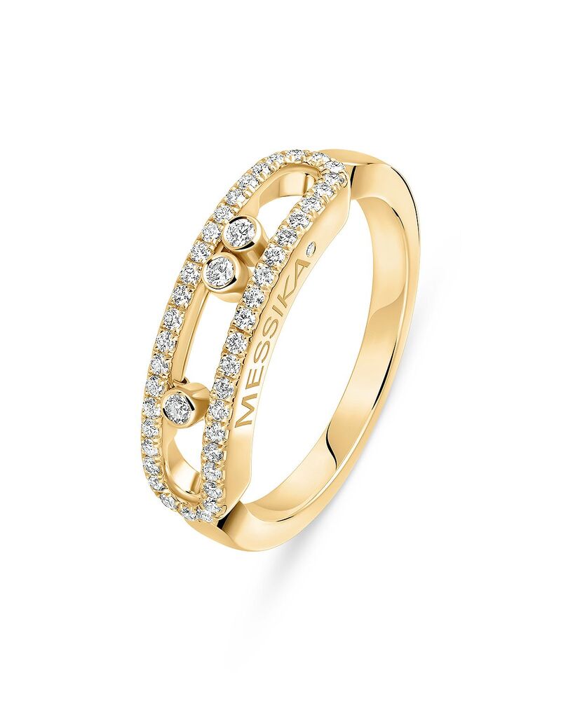 メシカ レディース アクセサリー リング Messika Diamond Baby Move Pav Ring in 18K Gold 0.23 tcw Yellow Gold イエロー