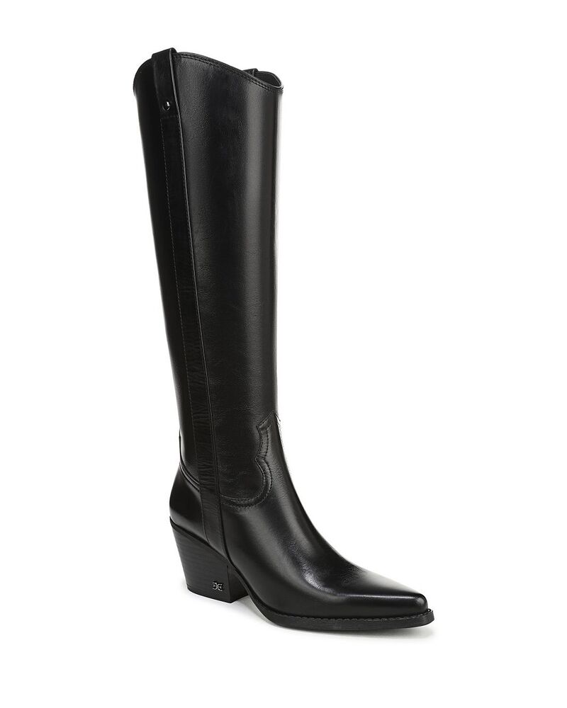 サムエデルマン レディース シューズ ブーツ・レインブーツ Sam Edelman Women's Wyatt Wide Boots Black ブラック