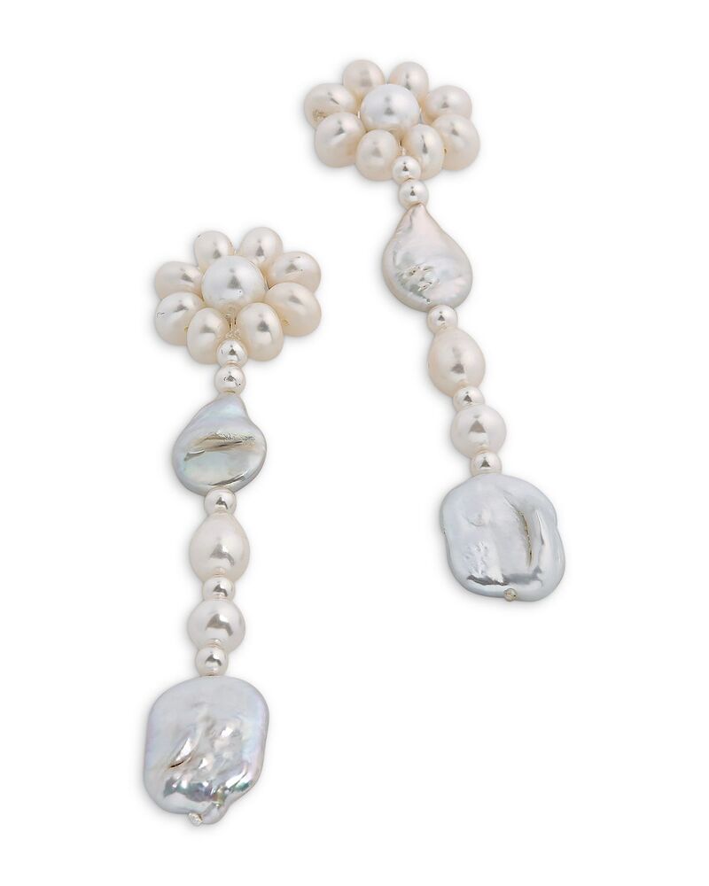 シャシ レディース アクセサリー ピアス・イヤリング Shashi Geranium Cultured Freshwater Pearl Earrings No Color パール