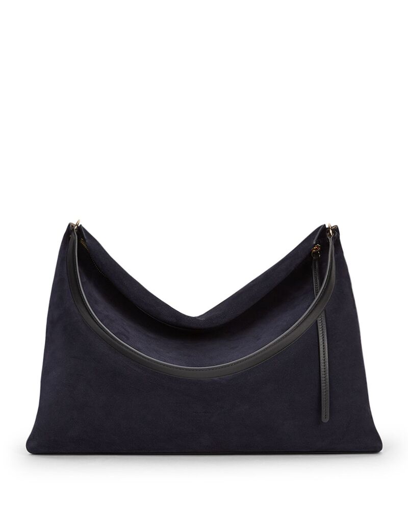 ワンドラー レディース バッグ スエード Wandler Penelope Palissander Suede Tote Navy Blue ネイビー