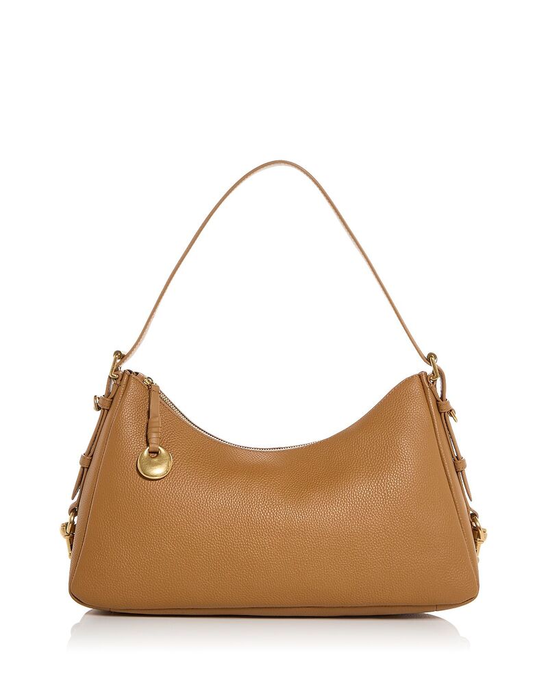 レベッカミンコフ レディース バッグ レザー Rebecca Minkoff Mia Large Leather Shoulder Bag Mocha モカ