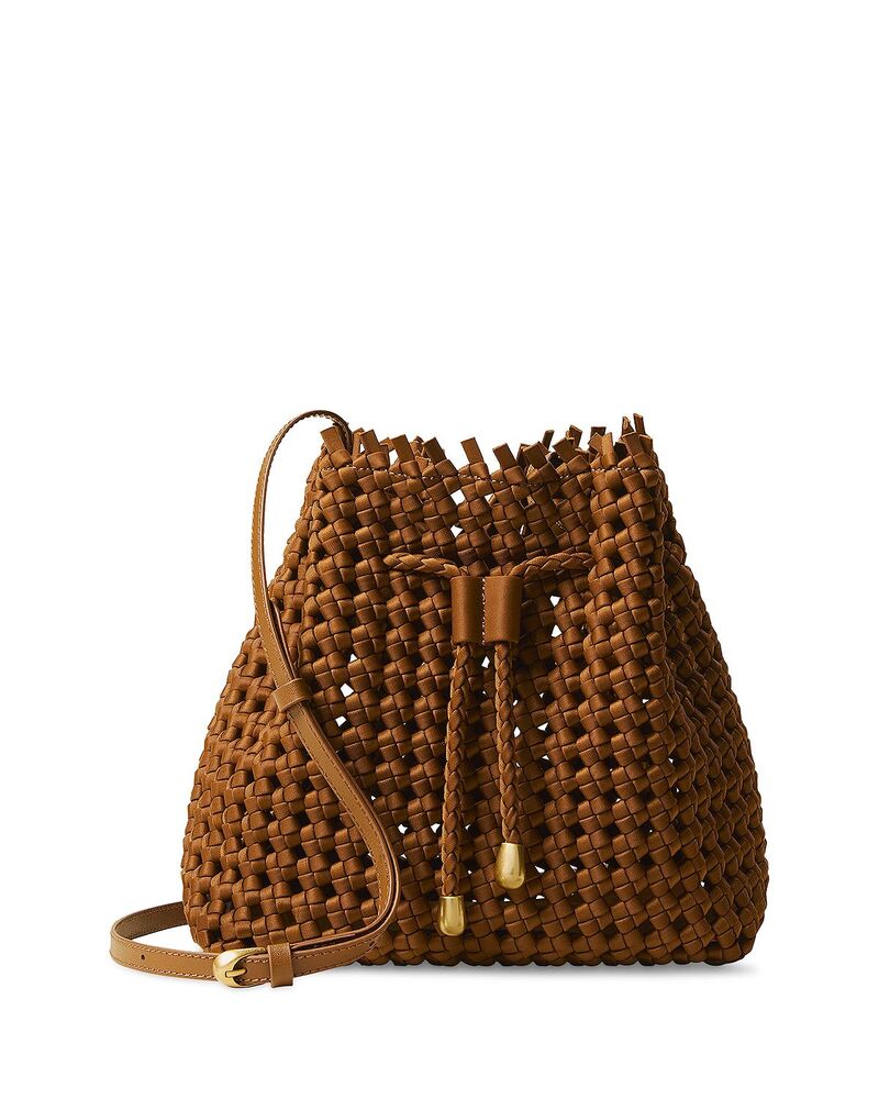 ナゲディ レディース バッグ NAGHEDI Mallorca Medium Bucket Bag Teak