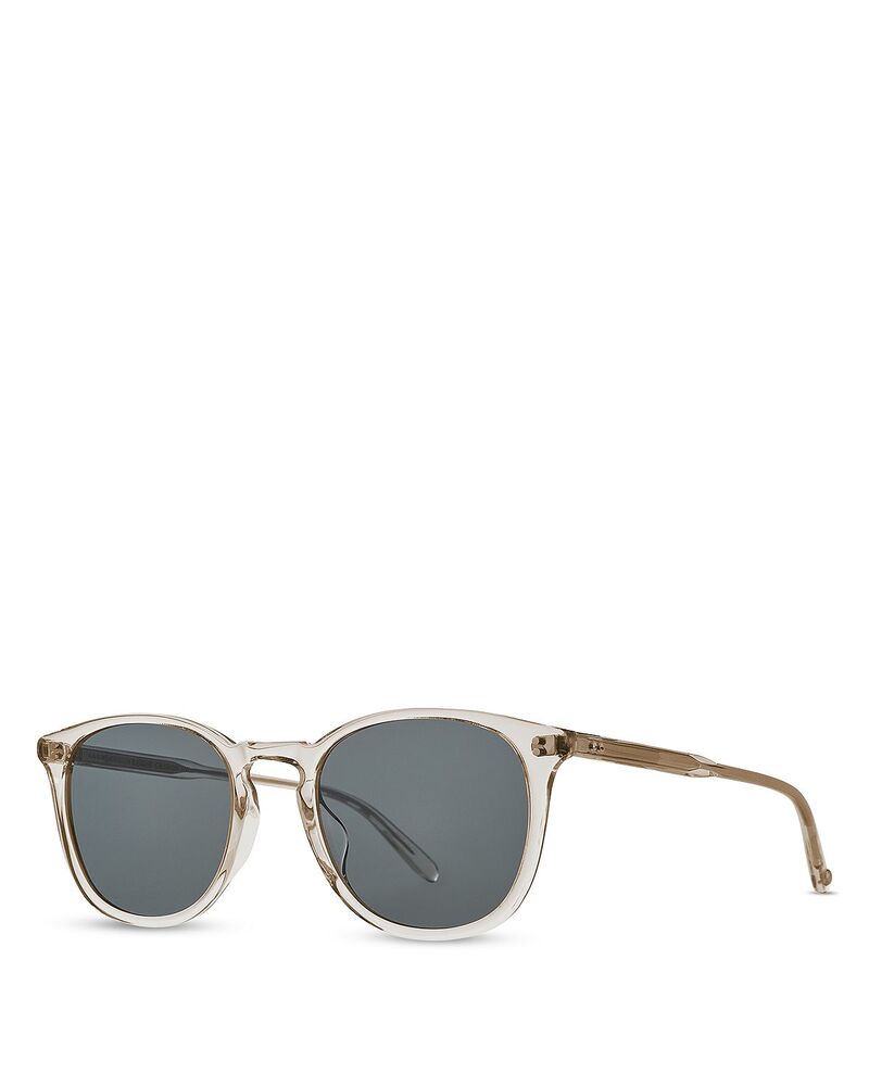 ギャレットライト レディース 佩び物 サングラス・アイウェア GARRETT LEIGHT Kinney Square Sunglasses 49 粍 Prosecco/Semi-Flat Pure Blue Smoke 雲煙